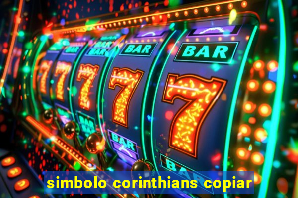 simbolo corinthians copiar